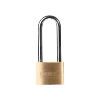 Long shackle padlock 40mm x 70mm.