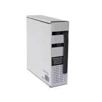 Heat shrink tubing 2:1 - 9.0mm - black - 12m - box