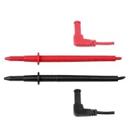 PVC измерительные провода, CAT II 1000 В - 10 A - 2 мм - длина 75 см