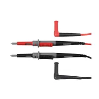 Силиконовые измерительные провода, CAT IV - 10 A - 2 мм/4 мм - длина 100 см