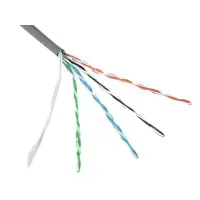 UTP 4 x 2 x 0,5  CAT V kaabel ; PVC;  100m