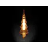Deco bulb - Christmas tree-shaped bulb - golden thread - E27