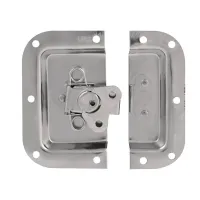 Замок, белый металл, 105 x 102мм