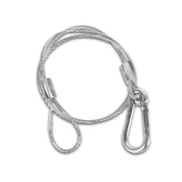 PVC kattega ohutuskaabel / maks. koormus : 50kg