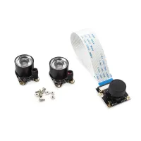 CAMERA MODULE WITH 2 IR LIGHTS FOR RASPBERRY PI®