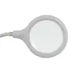 Suurendusklaasiga laualamp, klambriga - 5 dioptrit - 6 W - 30 LED - valge