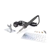 Puidu põletaja, graveerimise komplekt 6 otsiku ja tähtede sablooniga ; 30W / 230VAC