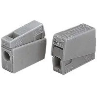 Lighting connector: 2.5mm, 105°, grey