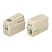 Valgustustehnika konnektor: 2.5mm, 2 RIGID - 1 FLEXIBLE, 105°, valge