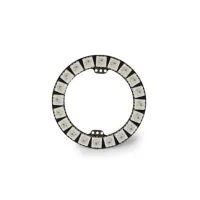 Riietele õmmeldav keskmise suurusega LED rõngas