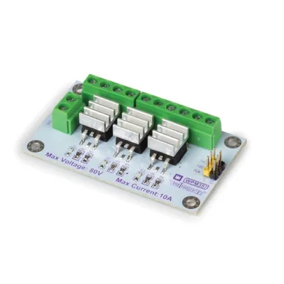 3-channel powerful MOSFET (IRF540NS) module