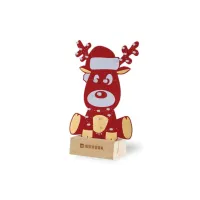 Программируемый модульный комплект в форме северного оленя RUDOLF XL - красная версия