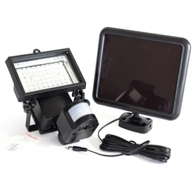 Solar 60 LED Lamp with PIR ZLZD45