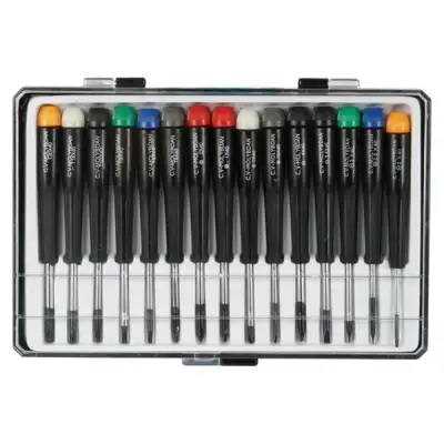 Set of screwdrivers 15pc +,-,Torx