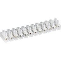 Terminal Strip Connector, 3 A, transparent