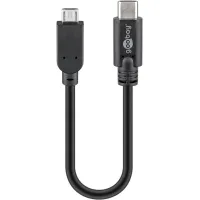 USB 2.0 Cable USB-C™ to Micro-B, Black