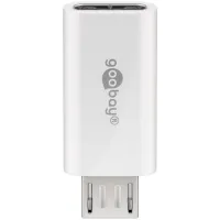 Micro-USB/USB-C™ USB OTG Hi-Speed Adapter for connecting charging cables