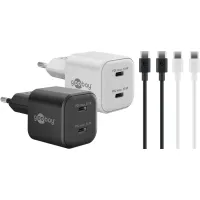 Twin Power Set 2x USB-C™ Chargers (35 W), 2x USB-C™ Cables