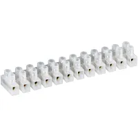 Terminal Strip Connector, 5 A, transparent
