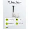 Cable Clip 5 mm, white
