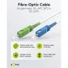 Fibre-optic Cable (FTTH), Singlemode (OS2) White,(Simplex)