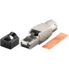 CAT 8.1 STP-Shielded RJ45 Connector for Field Assembly