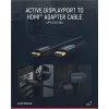 Active DisplayPort™ to HDMI™ Adapter Cable