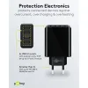 USB-A Multiport Charger (30 W) black