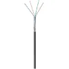 CAT 5e Outdoor Network Cable, SF/UTP, black