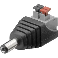 Terminal Block 2-pin > DC male (5.50 x 2.10 mm)