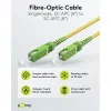 Fibre-optic Cable (FTTH), Singlemode (OS2) Yellow,(Simplex)