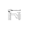 TAE-F Cable (Universal Pinout), black