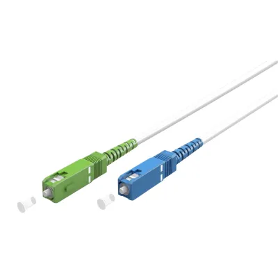 Fibre-optic Cable (FTTH), Singlemode (OS2) White,(Simplex)
