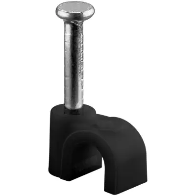 Cable Clip 4 mm, black
