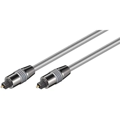 Toslink Cable 6 mm with Metal Connectors