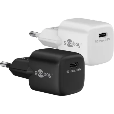 USB-C™ PD GaN Fast Charger Nano (30 W) black