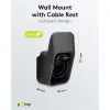 Wall Mount with Cable Rest for EV Type 2 Charging Cable
