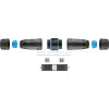 Outdoor (IP68) LAN Cable Connector, CAT 6A UTP Unshielded