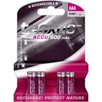 AAA (Micro)/HR03 Rechargeable - 600 mAh, 4 pcs. in blister