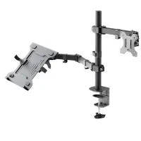 Monitor Mount with Laptop Arm Flex