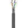 CAT 5e Network Cable, SF/UTP, grey
