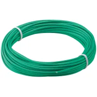 Insulated Copper Wire, 10 m, Green