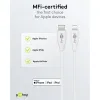 Lightning USB-C™ Charging and Sync Cable, 1 m, white