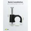Cable Clip 6 mm, black