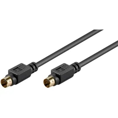 S-Video Connector Cable, Single Shielded