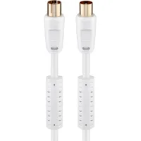 Antenna Cable with Ferrite (80 dB), Double Shielded