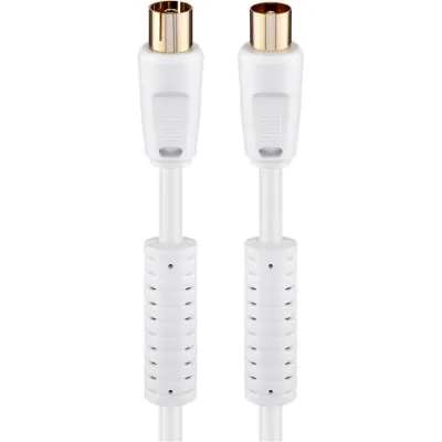 Antenna Cable with Ferrite (80 dB), Double Shielded