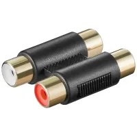 2x RCA Adapter, 2x Female to 2x Female