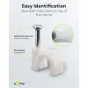Cable Clip 7 mm, white