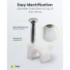 Cable Clip 5 mm, white